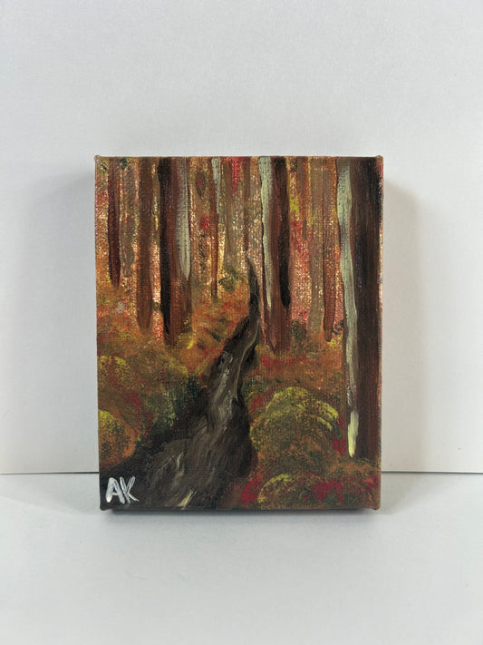 Autumn Woods - Original Painting