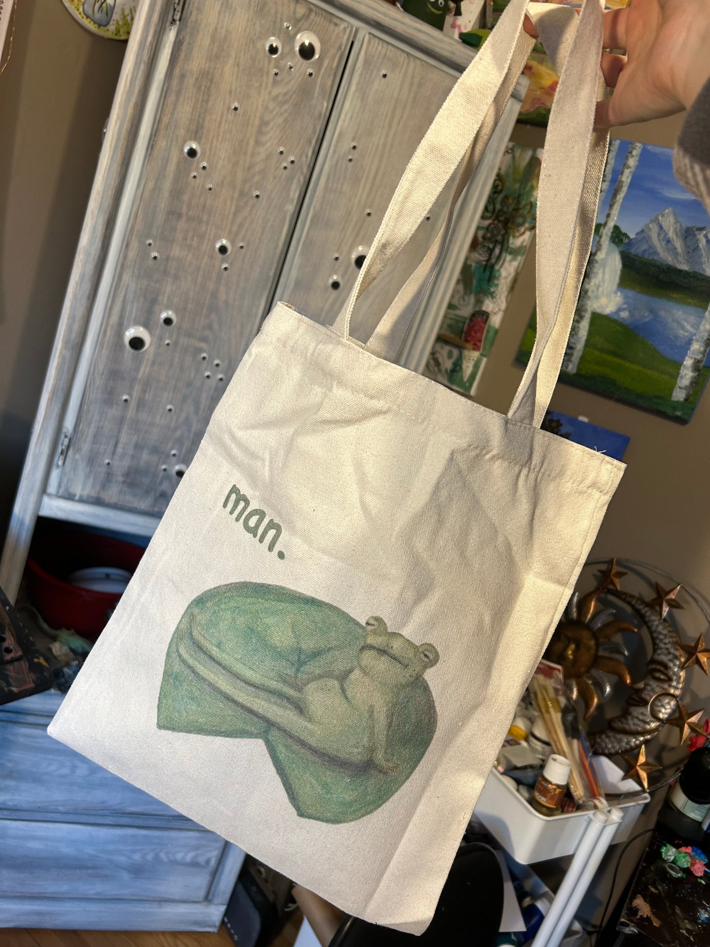 Frog Tote Bag